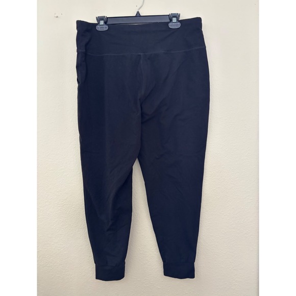 Athletic Works Womens XLBlack High Waisted Jogger Pants with Pockets A1001 - Picture 3 of 5